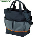 トラスコ TRUSCO ワークトートバッグ ブラック (1個) 品番:TWT-BK