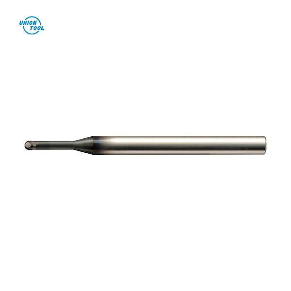 ユニオンツール 超硬合金・硬脆材加工用ロングネックボールR1×有効長3×刃長1.4×首径1.915×全長50 (1本)..