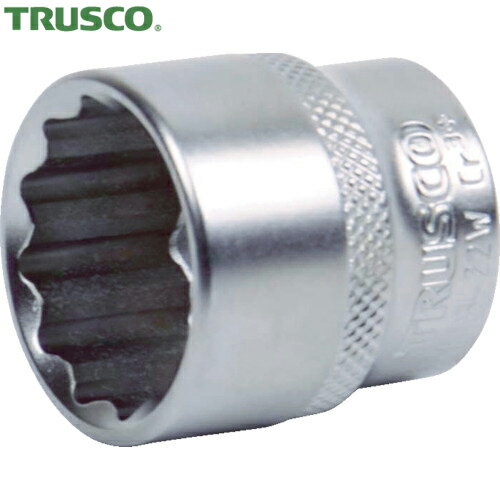 TRUSCO(トラスコ) ソケット(12角) 差込角19.0 対辺30mm (1個) 品番：TS6-30W