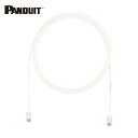 パンドウイット PANDUIT カテゴリ5E細径パッチコード 5m オフホワイト UTP28CH5M (1本) 品番:UTP28CH5M