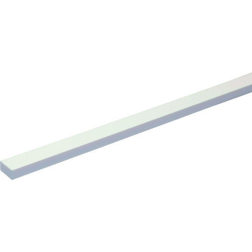 光モール アイボリー角棒10×20×1000mm (1本) 品番：272