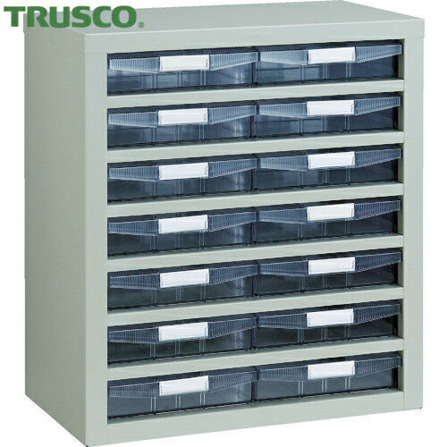 トラスコ TRUSCO 引出しユニット 553X307XH605 AW2X14 (1台) 品番：VA-47BW