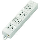 Panasonic パナソニック OAタップ 接地15A形 4個口 コードなし グレー (1個) 品番:WCH2304HP