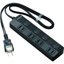 Panasonic パナソニック ザ・タップZ ACアダプター対応 4コ口 1mコード付 ブラ (1個) 品番:WHS25149BP