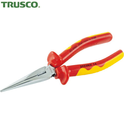 トラスコ TRUSCO 絶縁ラジオペンチ 200mm (1丁) 品番：TZRP-200