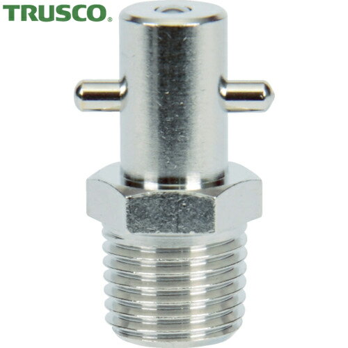 トラスコ TRUSCO ピンタイプ R1/4 2個入 (1Pk) 品番：TPT-R1/4