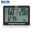 タニタ TANITA デジタル温湿度計 TT-538-BK (1個) 品番:TT-538-BK