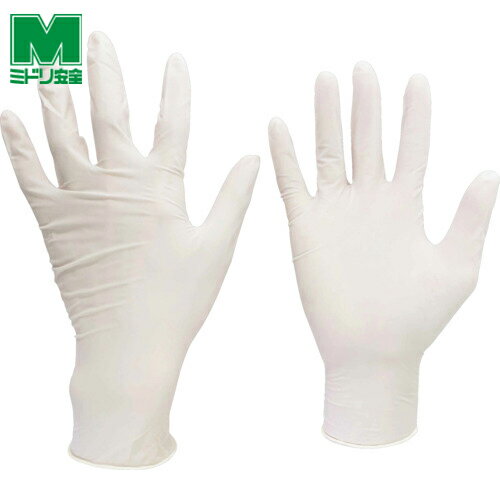 ミドリ安全 作業手袋 使い捨て手袋 ディスポタイプニトリル製ソフト手袋 SSサイズ (1箱) 品番：VERTE-781-N-SS