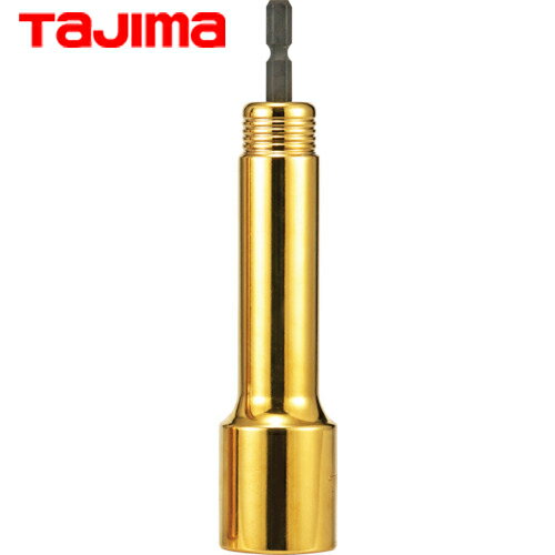 タジマ tajima インパクトドライバー用ソケット ロングタイプ 18V対応 SDソケットロング 24mm 6角 (1個) 品番:TSK-SD24L-6K