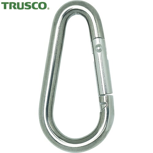トラスコ TRUSCO 国産ステンレスカラビナハーケン NS型 8X80mm (1個) 品番：TSKH-8NS
