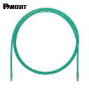 パンドウイット PANDUIT カテゴリ6細径パッチコード 1m 緑 UTP28SP1MGR (1本) 品番:UTP28SP1MGR