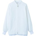 サンペックス 食品工場向けウェア 男女兼用長袖ジャンパー ホワイト SS (1着) 品番:VP621-SS