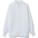 サンペックス 食品工場向けウェア 男女兼用長袖ジャンパー ホワイト M (1着) 品番:VP621-M
