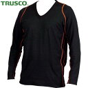 TRUSCO(トラスコ) 吸湿発熱ウェア ティーバーナー2 Vネックシャツ Sサイズ (1着) 品番 ...