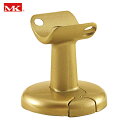 MK D-262 32・35Φ兼用脱着式直半受ブラケット(カバー式) ゴールド (1個) 品番:ZD-262-00V