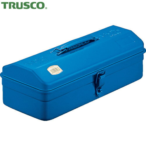 TRUSCO(トラスコ) 山型ツールボックス(山型工具箱) 373X164X124 ブルー (1個) 品番：Y-350-B
