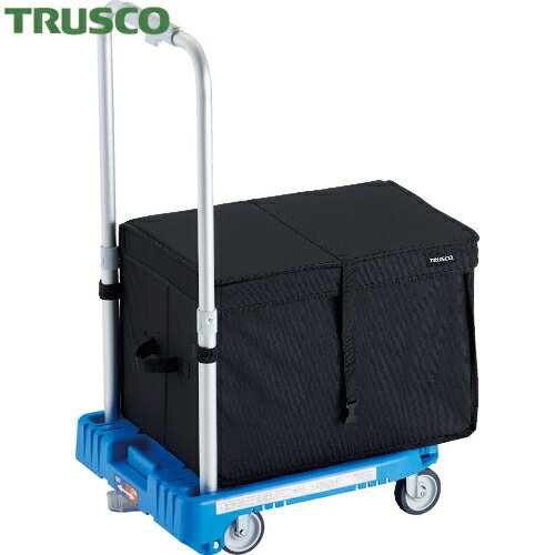 【動画あり】 TRUSCO(トラスコ) 樹脂台車 カルティオミニ weego 省音車輪 ブルー ストッパー付 THブレーキ付 (1台) 品番：WP-2G-B-JS-THB