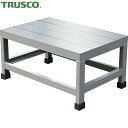 トラスコ TRUSCO アルミ製溶接一体構造型作業台 一段(完成品) W600×D400×H300 (1台) 品番:WTDB-6430