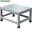 トラスコ TRUSCO アルミ製溶接一体構造型作業台 縞板タイプ 一段(完成品) W500×D400×H300 (1台) 品番:WTDBC-5430