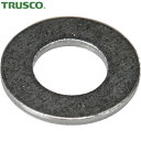 TRUSCO(トラスコ) 平ワッシャー JIS ユニクロ M10 10.5×22×1.6 20本入 少量パック (1袋) 品番：Y815-0010