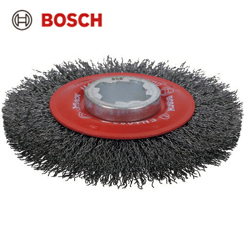 BOSCH ボッシュ X-LOCKカップワイヤーブラシ115Φ鉄0.3mmストレート (1個) 品番：2608620732