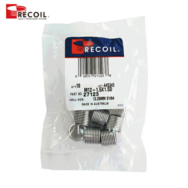 リコイル リコイルパケット M5-0.80×2.5D（10個入り） (1袋) 品番：25055