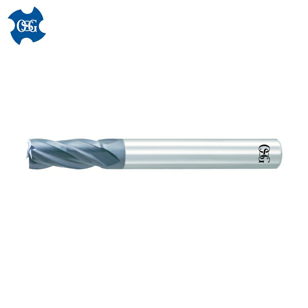OSG オーエスジー 超硬スクエアエンドミル WXコート4刃ショート 刃径6mm 刃長13mm 3130560 (1本) 品番:WXL-EMS-6