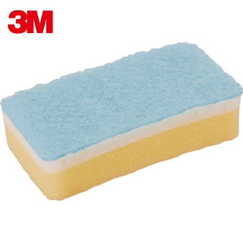 3M スリーエム スコッチ・ブライト 泡立ちゆたか スポンジ ブルー (1個) 品番：WS-77KB