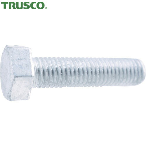 TRUSCO(トラスコ) 六角ボルト 溶融亜鉛メッキ 全ネジ M10×30 16本入 (1Pk) 品番：Y012-1030