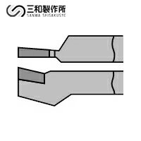 三和製作所 SANWA 切削工具 超硬バイト 21形 16×16×140 K10 K10 (1本) 品番：21-2 K10