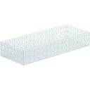 吉川国工業所 収納ケース ブリックス 9023 350ミドルM Cr (1個) 品番:227566