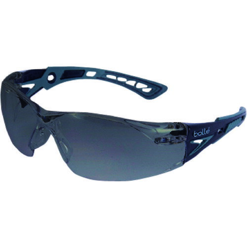 bolle 二眼型保護メガネ(フィットタイプ) ラッシュプラス ブラックxグレー スモーク (1個) 品番：1662302ABG