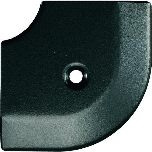 ASSIST アシスト 床金物20-112LBLヘの字押えコーナー アルミブラック 出隅 53×53mm (1個) 品番：20-112..
