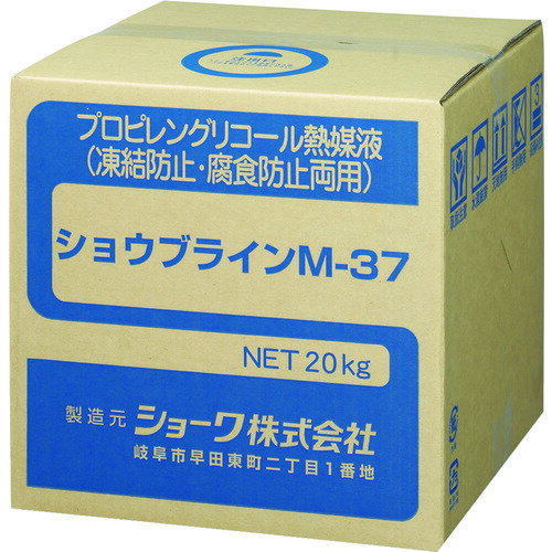 特長 ●プロピレングリコールをベースとした安全性の高い、不凍効果の優れた熱媒体です。 ●プラスチック、ゴムにほとんど影響を与えません。 ●希釈が不要です（凍結温度−20℃に調整済みです）。 ●長寿命タイプのブラインです。 用途 ●温水暖房システム 仕様 ●色：桃透明 ●容量(kg)：20 ●pH値：7.1〜8.1 仕様2 ●桃色透明液体 材質／仕上 ●主成分:プロピレングリコール 原産国（名称） ●日本 質量 ●21.3kg