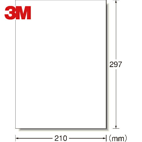 3M スリーエム エーワン ラベルシール（プリンタ兼用）キレイにはがせるタイプ 1面100枚 (1Pk) 品番：31250