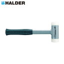 HALDER ハルダー スーパークラフトハンマー スティール製ハンドル付ナイロン白 頭径3 (1本) 品番:3377.035