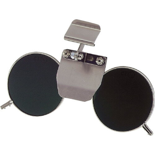 トーアボージン 溶接用保護メガネ ヘルメット取付遮光めがね 393B KR3 (1個) 品番：393B KR3