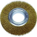 LESSMANN ホイルブラシ 100mm 0.2 真鍮線 (1個) 品番:323543