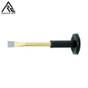 RENNSTEIG チゼル 300mm 八角胴 ハンドガード付 (1本) 品番:351-300-1