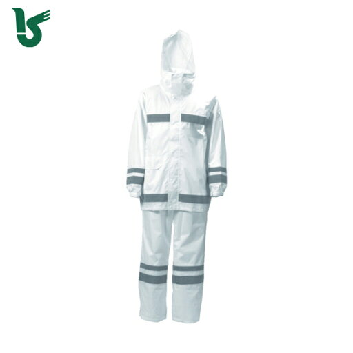 カジメイク 雨具 合羽 カッパ 視認性レインスーツ イエロー 3L (1着) 品番:3810-11-3L カジメイク 雨具 合羽 カッパ 視認性レインスーツ イエロー 3L (1着) 品番:3810-11-3L