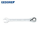 ゲドレー GEDORE コンビネーションラチェットレンチ 17mm 傾斜角度付き (1丁) 品番:2297345(4)