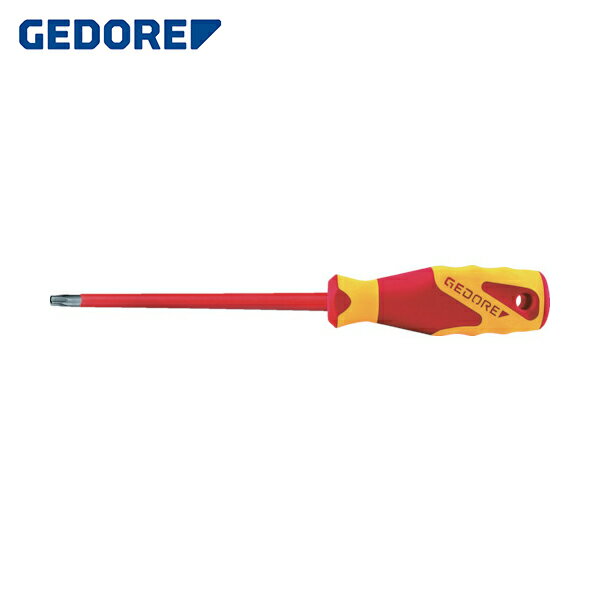 ゲドレー GEDORE 絶縁トルクスドライバー T25X80 (1本) 品番：2824647