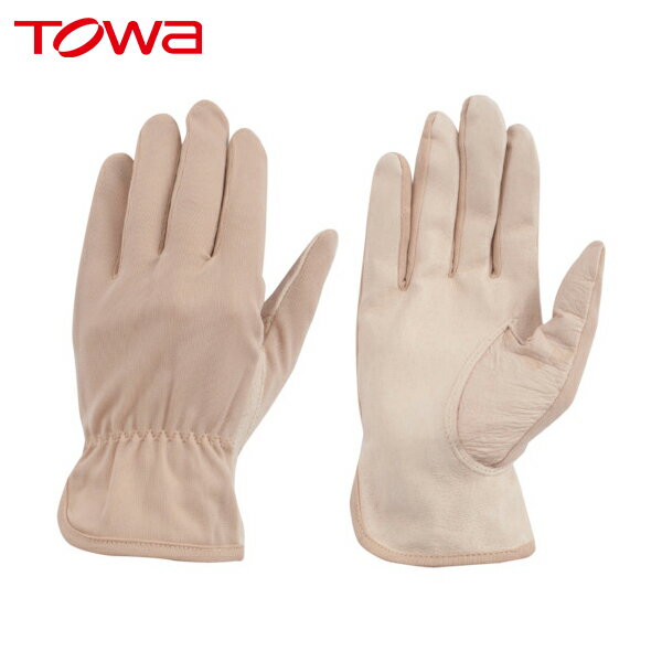 トワロン 豚表革手袋 甲ナイロン M (1双) 品番:489-M