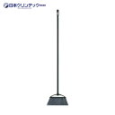 日本クリンテック Ka:z 床用ホーキ ロングタイプ 黒 (1本) 品番:110653