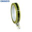 DESCO 静電気防止テープ マーク・黄色帯付き 19mmX65.8m 巻芯径76mm (1巻) 品番：79276