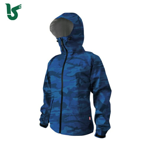 カジメイク ストレッチシールドジャケット ブルーカモ L (1枚) 品番:7570-45-L カジメイク ストレッチシールドジャケット ブルーカモ L (1枚) 品番:7570-45-L