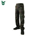 カジメイク 雨具 合羽 カッパ レインスーツ ストレッチシールドパンツ グリーンカモ S (1本) 品番:7571-56-S