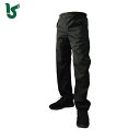 カジメイク 雨具 合羽 カッパ レインスーツ ストレッチシールドパンツ ブラック S (1本) 品番:7571-91-S