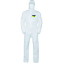 UVEX(ウベックス) 化学防護服 ウベックス 5/6 エアー 7457 ホワイト XL (1着) 品番：9817312