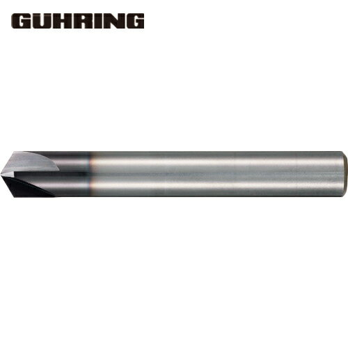 グーリング GUHRING 面取り用ミーリングカッタ 120° レギュラTiAlNコート 8mm (1本) 品番:6714 8.000